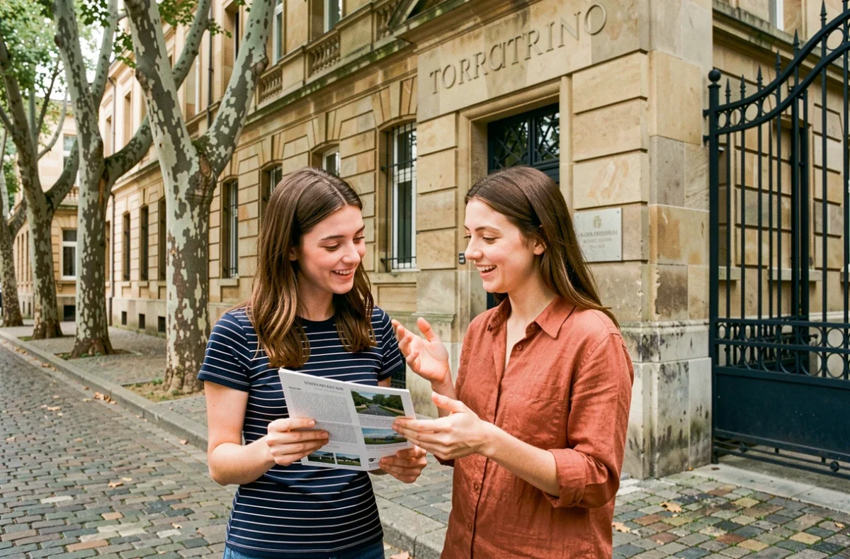 Deux jeunes diplômées en BTS Tourisme découvrent une école européenne de tourisme pour poursuivre leurs études à l'étranger en 2026